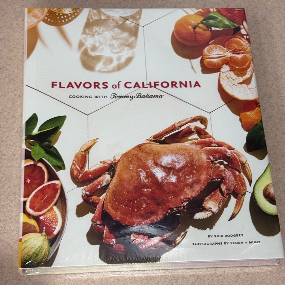 Flavors of California Cooking with Tommy Bahama Cookbook Cuisine Book